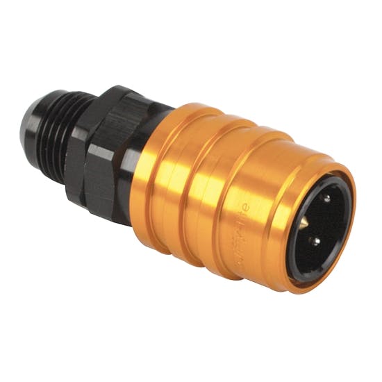 Jiffy-Tite 51408 Quick Disconnect Radiator Fittings, -8 AN Male