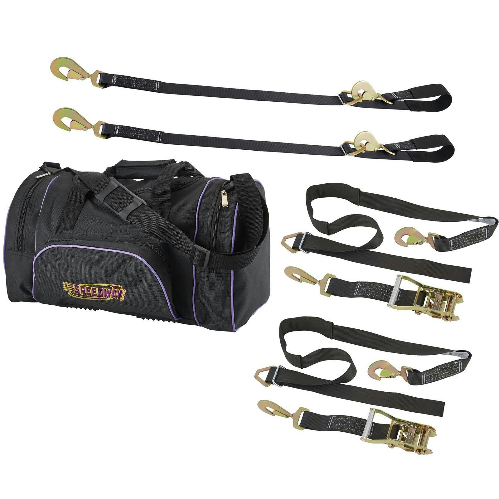 Four-Point Tie Down Kit, 10,000 lb. Rating