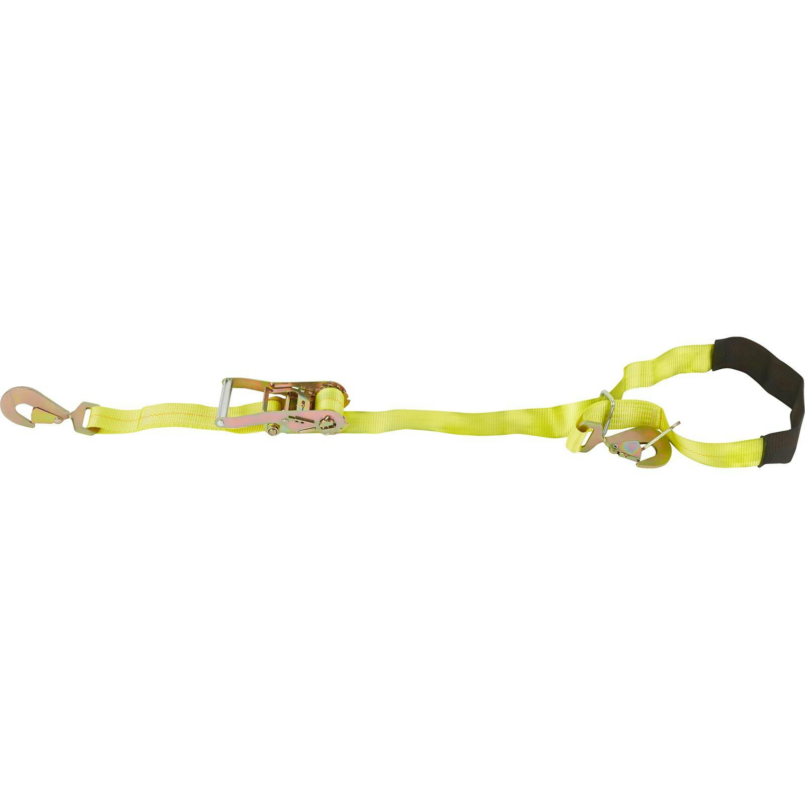 Ratchet Tie Downs w/ Axle Strap, 5,000/1,666 LB. (EA)