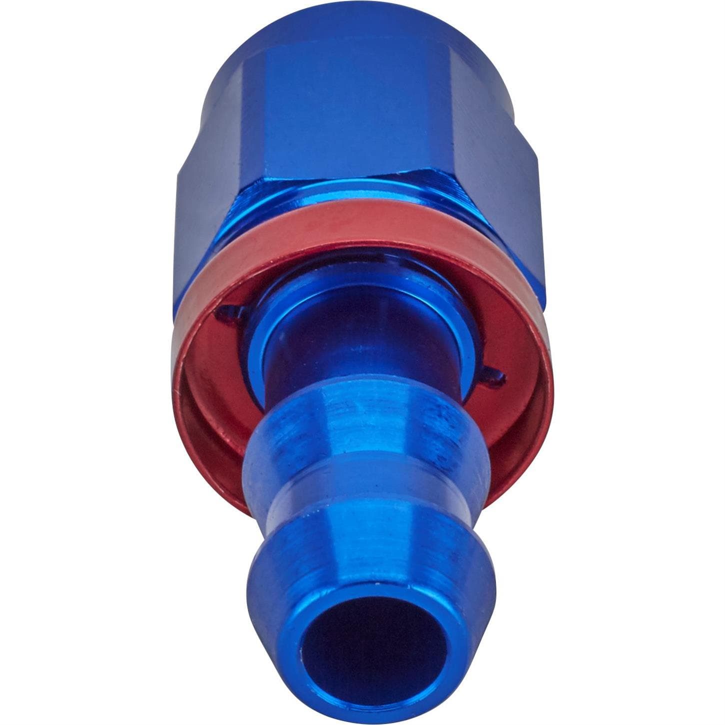 180 Degree Aluminum Push-On Hose Socketless Fitting, AN8