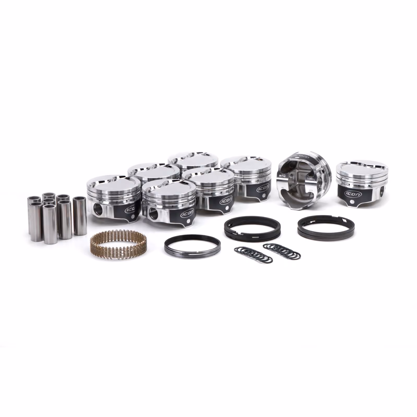 ICON IC891KTD.030 Pistons Pontiac 400 4.150 in. Dish