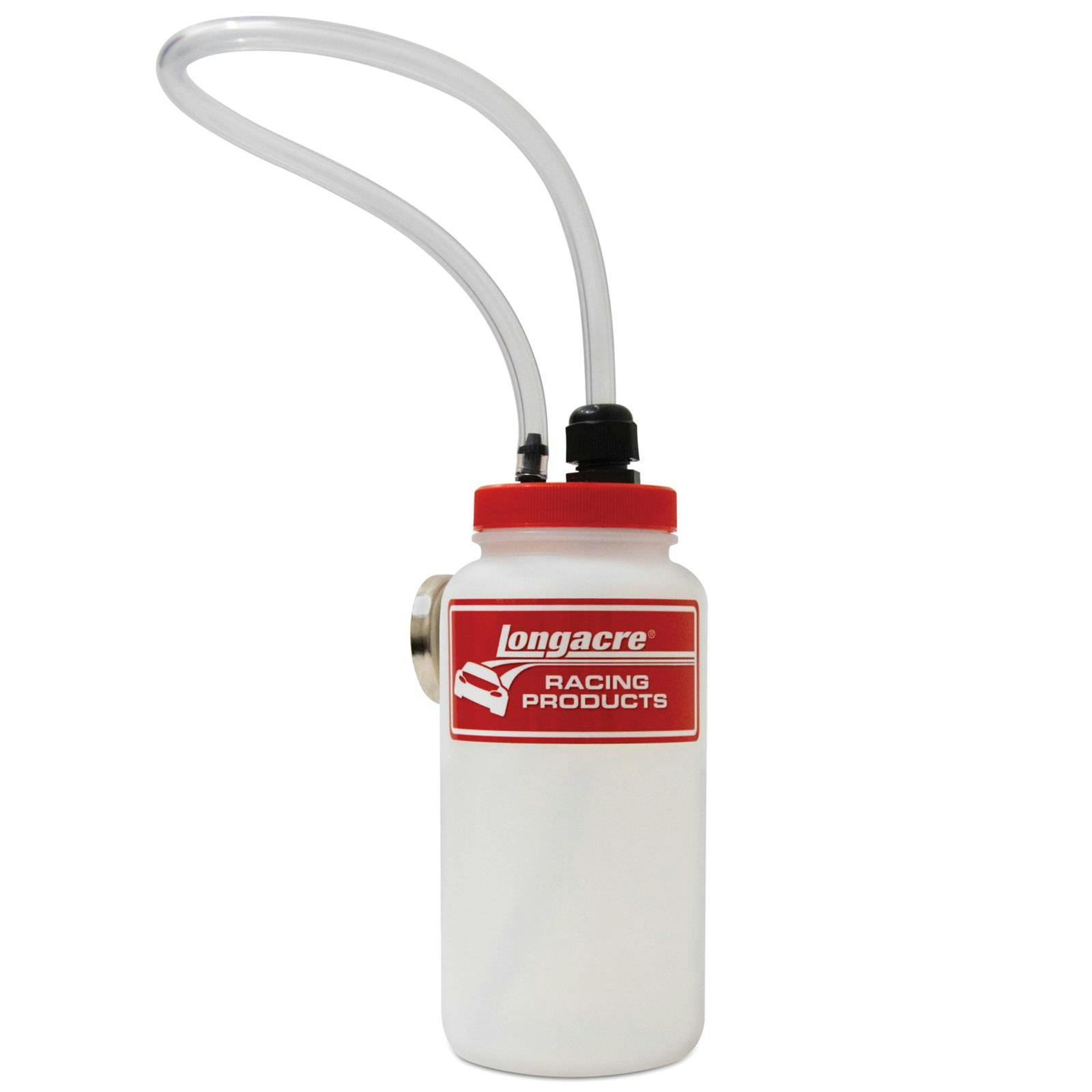 Longacre 52-45198 Brake Bleeder Bottle w/ Magnet and Check Valve