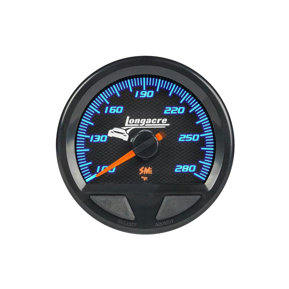 Longacre 52-46744 SMi Elite WP Oil/Water Temperature Gauge
