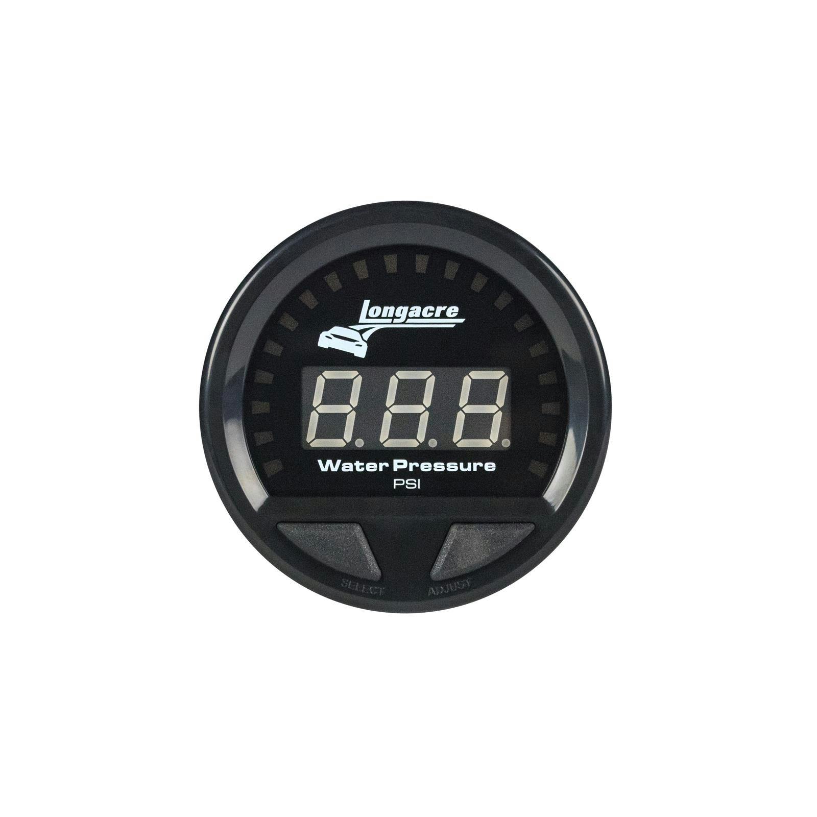 Longacre® 52-46872 Digital Elite Waterproof Water Press Gauge