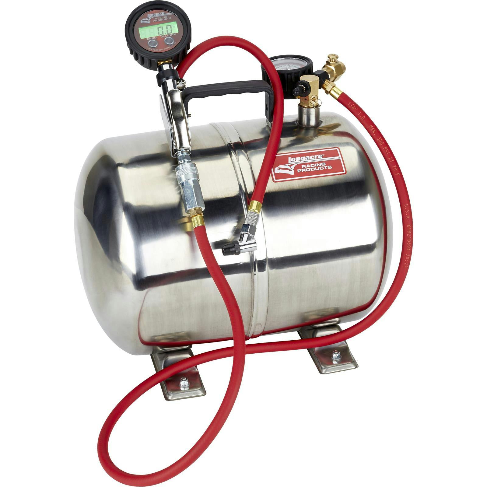 Longacre® 52-50311 Digital Quick Fill Tire Gauge/Tank 0-60psi