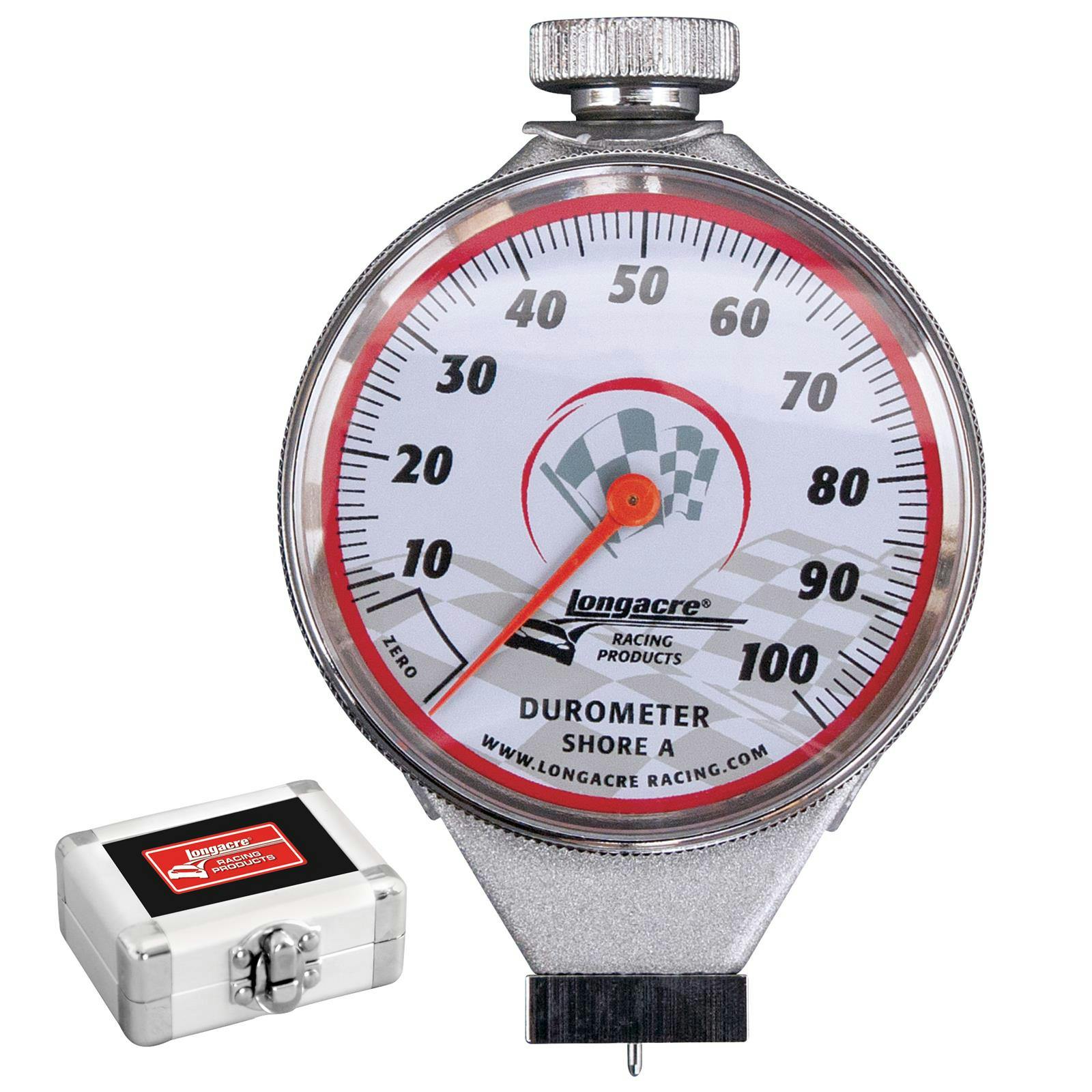 Longacre® 52-50546 Deluxe Tire Durometer with Storage Case