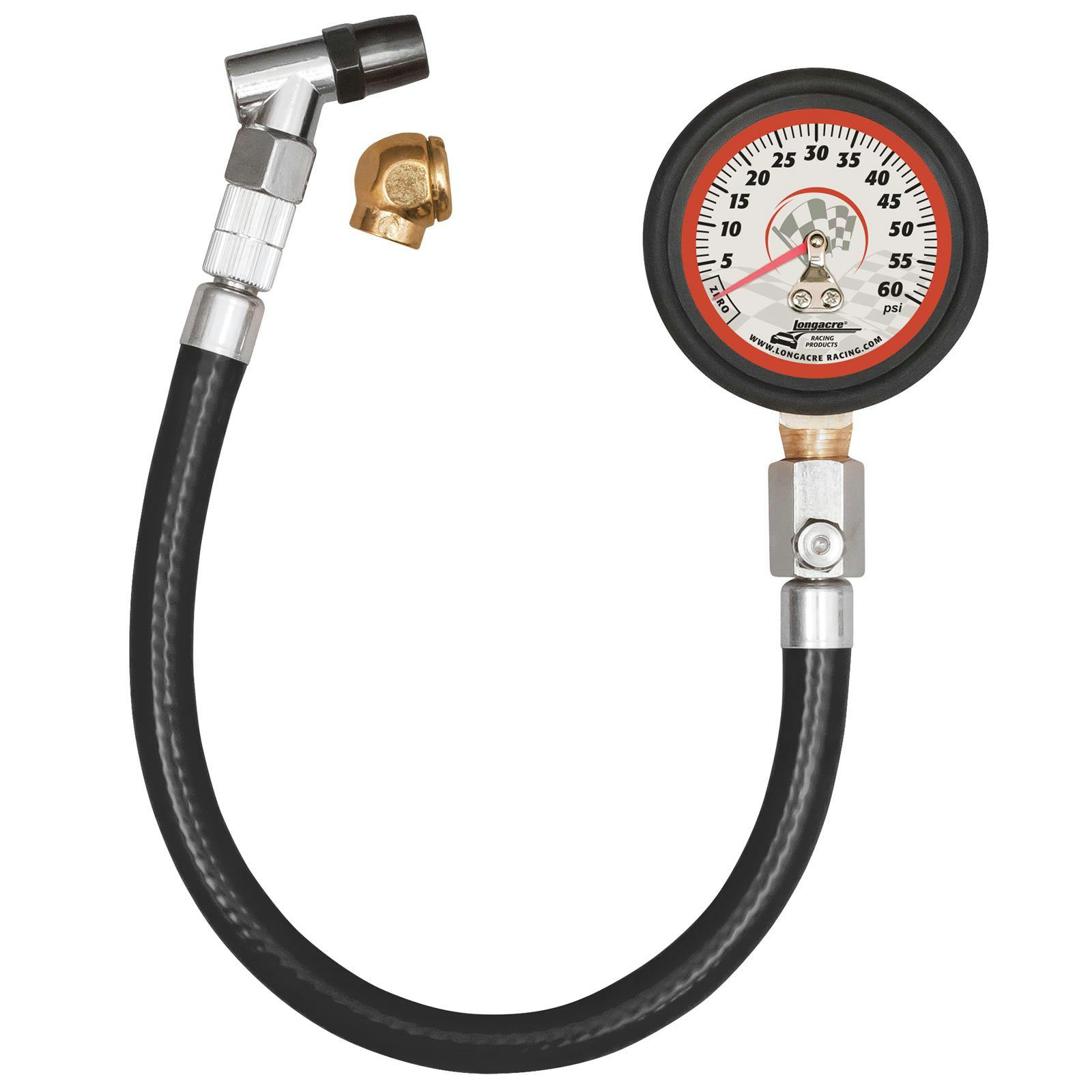 Longacre® 52-52004 0-60 PSI Tire Pressure Gauge, 2 Inch