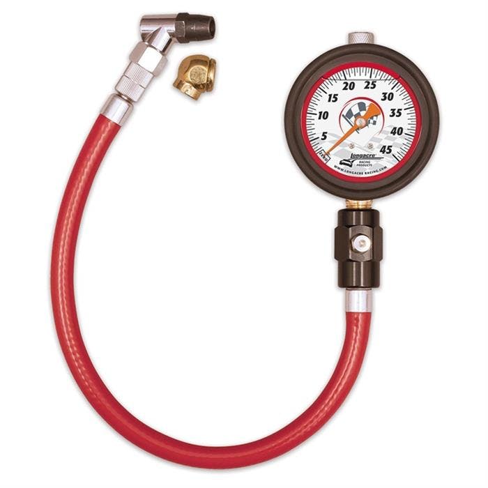 Longacre® 52-52012 Liquid Filled 2.5 GID Tire Gauge 0-45 psi