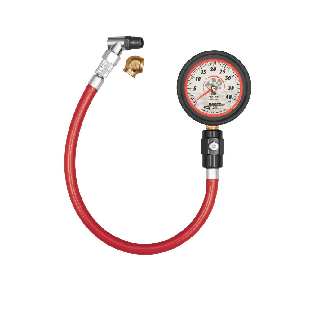 Longacre® 52-52013 Tire Pressure Gauge, 2-1/2 Inch, 0-40 PSI