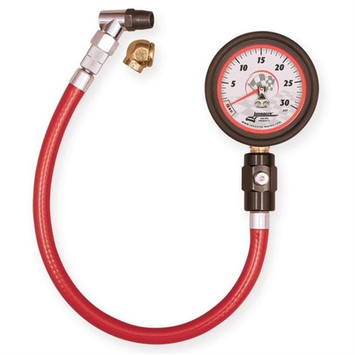Longacre® 52-52023 Tire Pressure Gauge, 2-1/2 Inch, 0-30 PSI