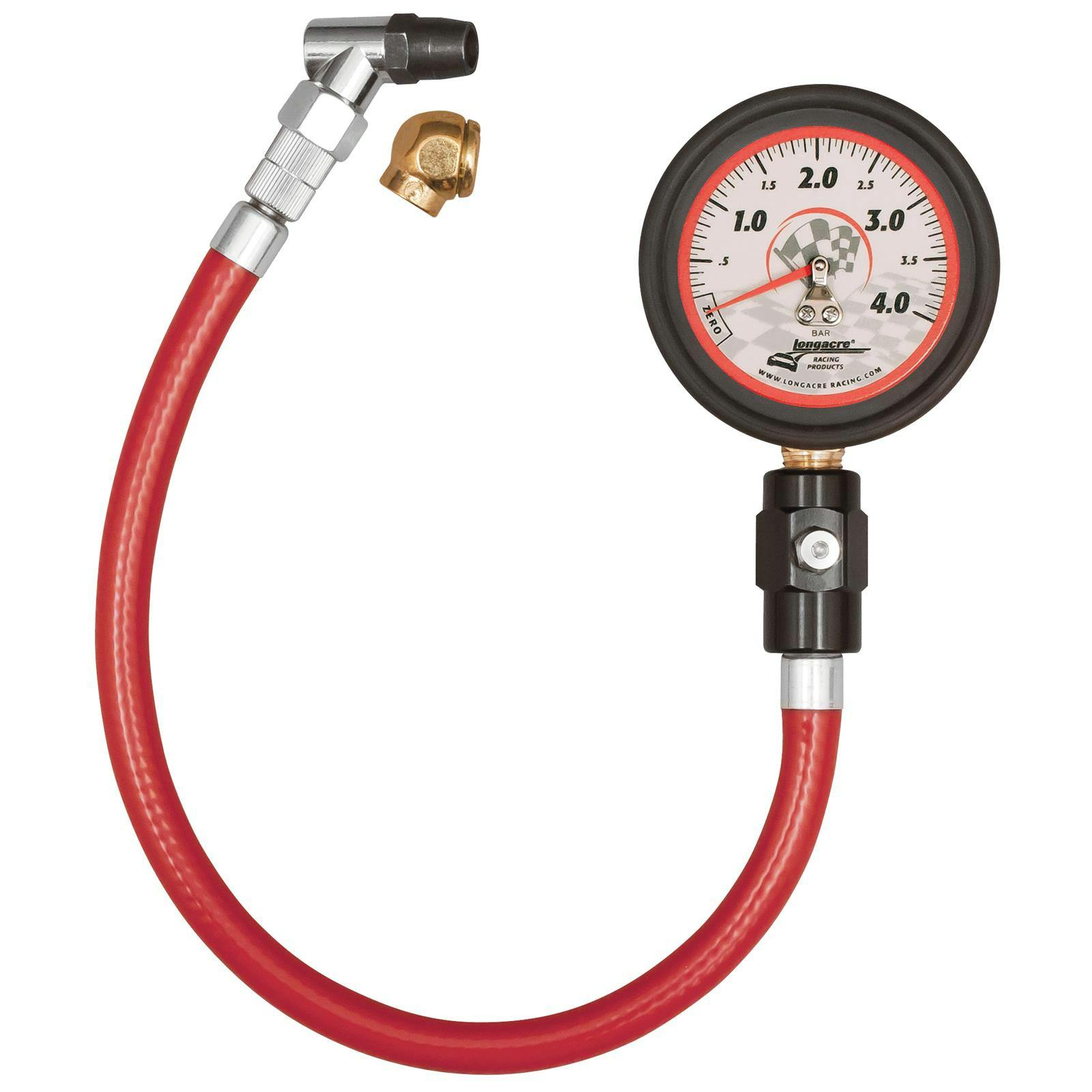 Longacre® 52-52073 Deluxe 2-1/2 Metric Gauge 0-4 bar