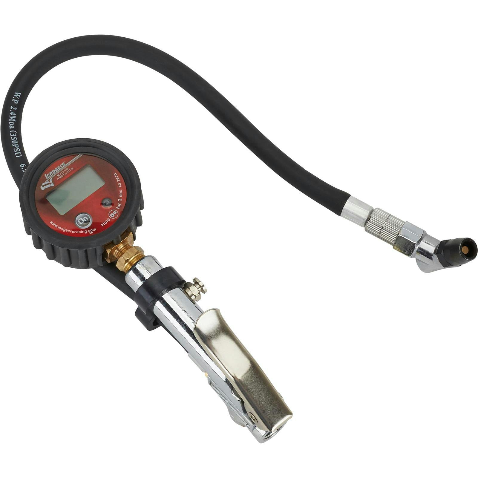 Longacre 52-53095 Deluxe Digital 2 Inch Quick Fill Tire Gauge