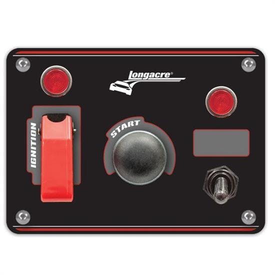 Longacre® 52-44866 Flip-Up Start/Ignition Panel w/Acc, Light