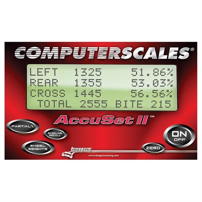Longacre® 52-72668 Computerscales® AccuSet II Heavy Duty