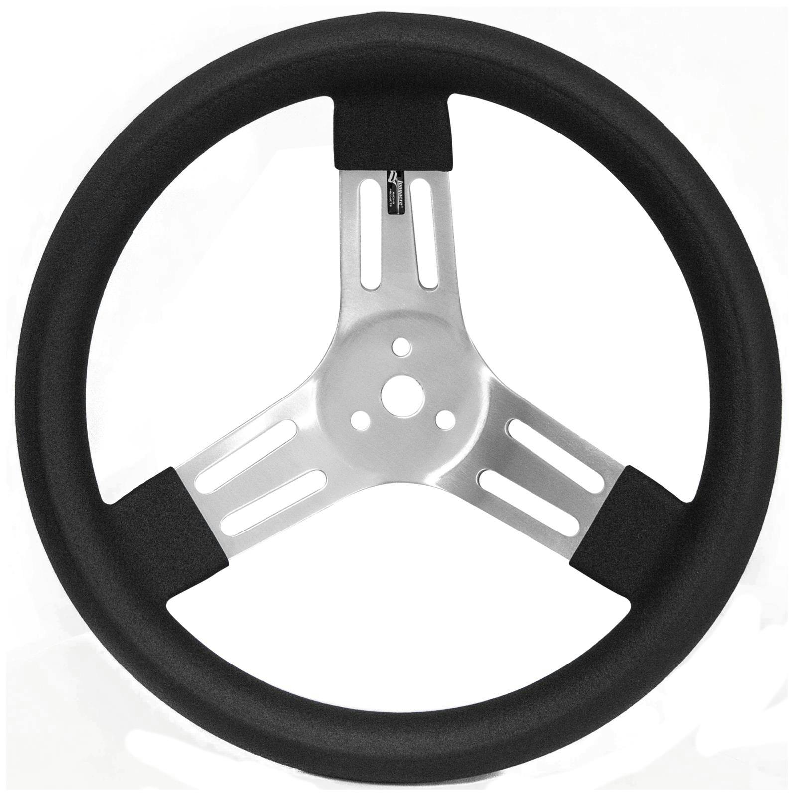 Longacre® 52-56830 13 Inch Kart Steering Wheel, Black