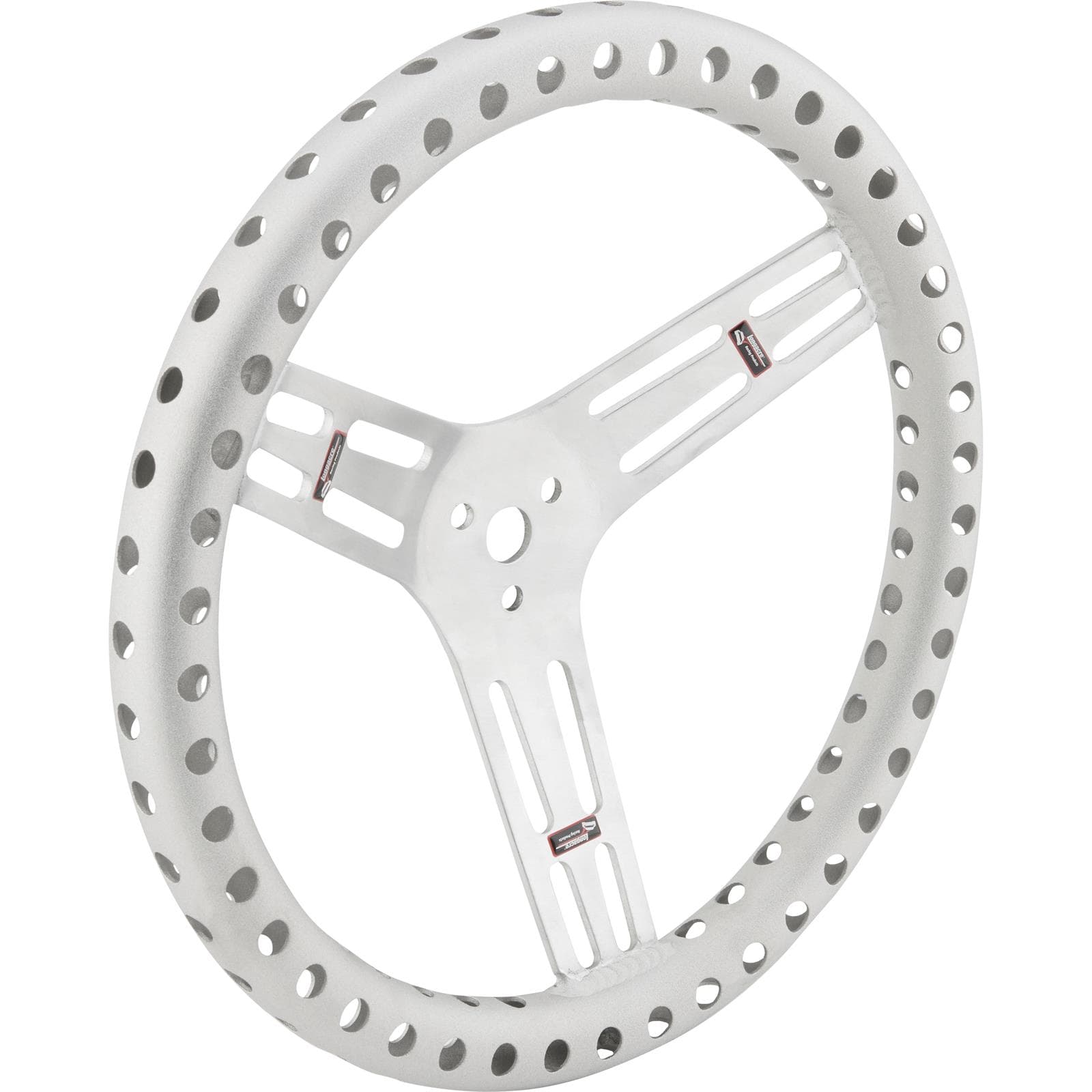 Longacre® 52-56835 14 in Uncoated Aluminum Steering Wheel