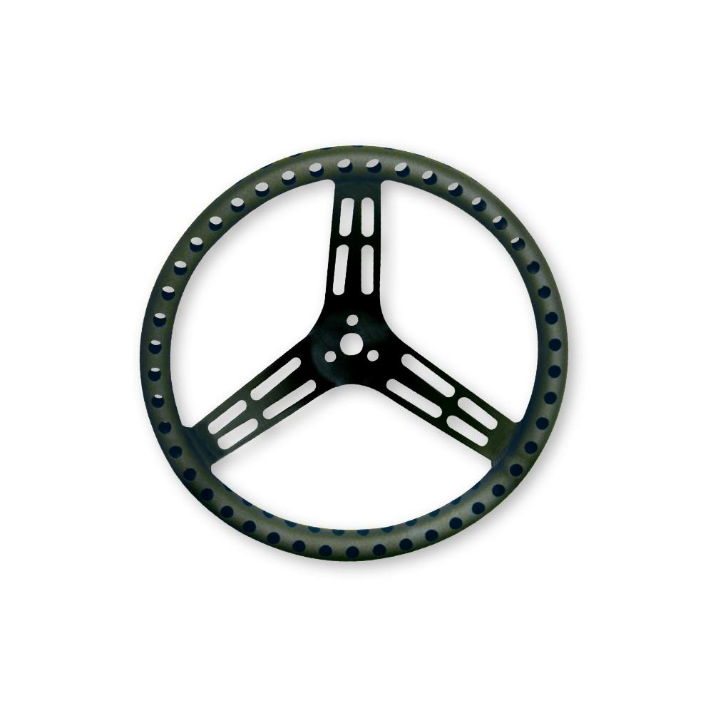 Longacre® 52-56867 15 Inch Aluminum Steering Wheel, Drilled
