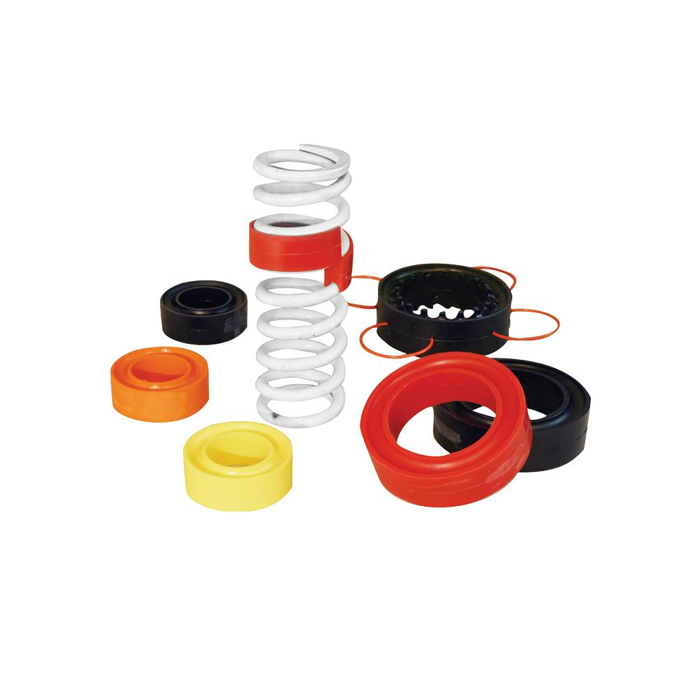 Longacre® 52-61010 Coil-Over Spring Rubber - Clear