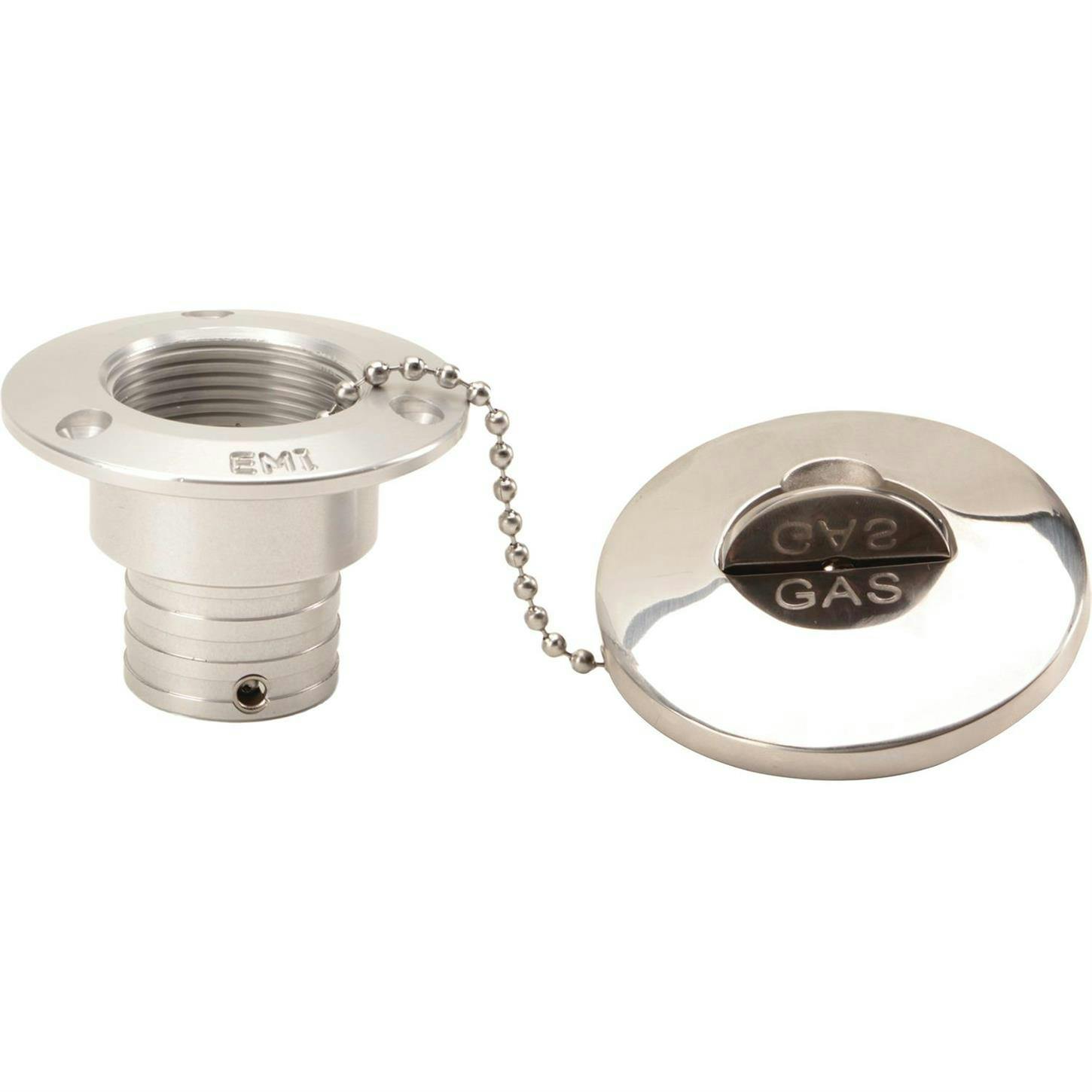 Eddie Motorsports MS265-33P Gas Fill-Flip Tab, 1-1/2 Inch, Polished