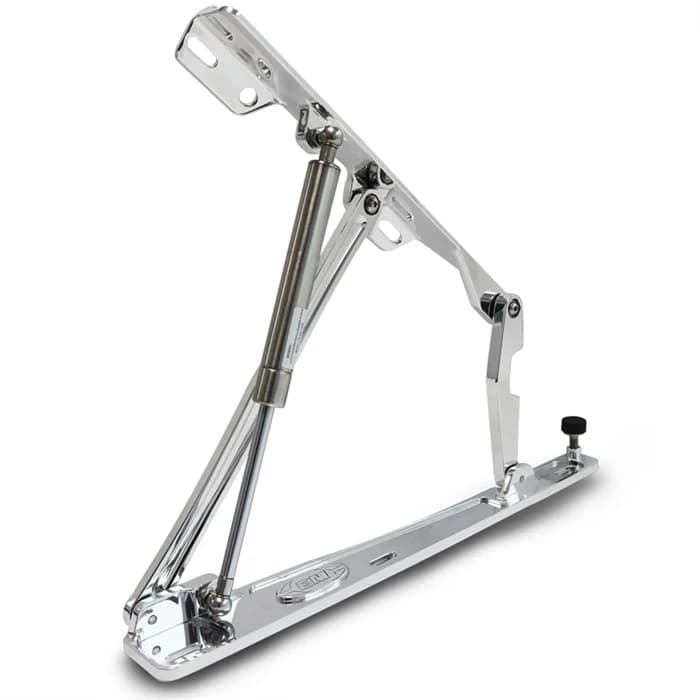 Eddie Motorsports MS149-76P Billet Hood Hinge Polished