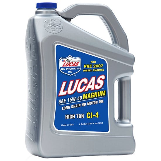 Lucas Oil 100761 SAE 15W40 Magnum High TBN CI-4 Engine Oil, Gallon