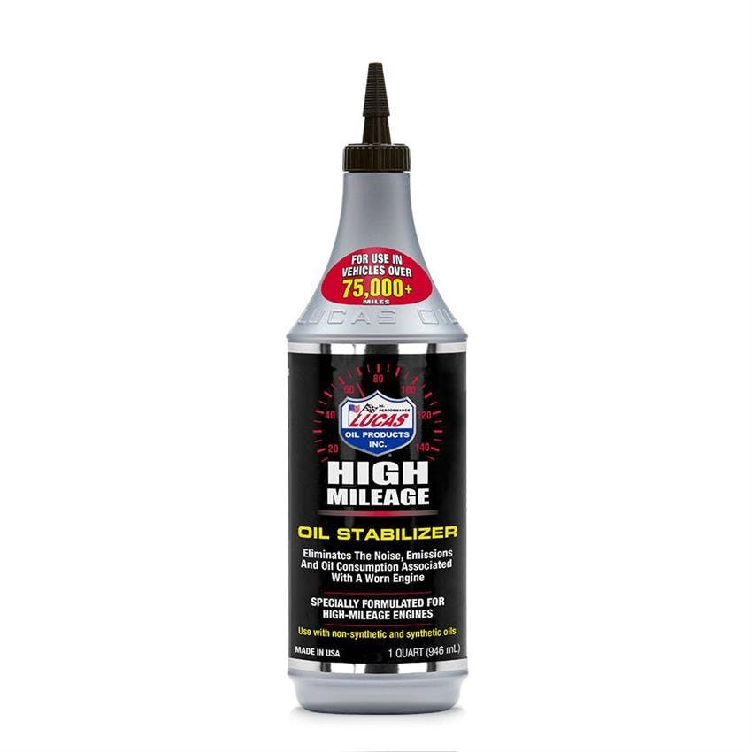 Lucas Oil 10118 High Mileage Oil Stabilizer, 1 Quart