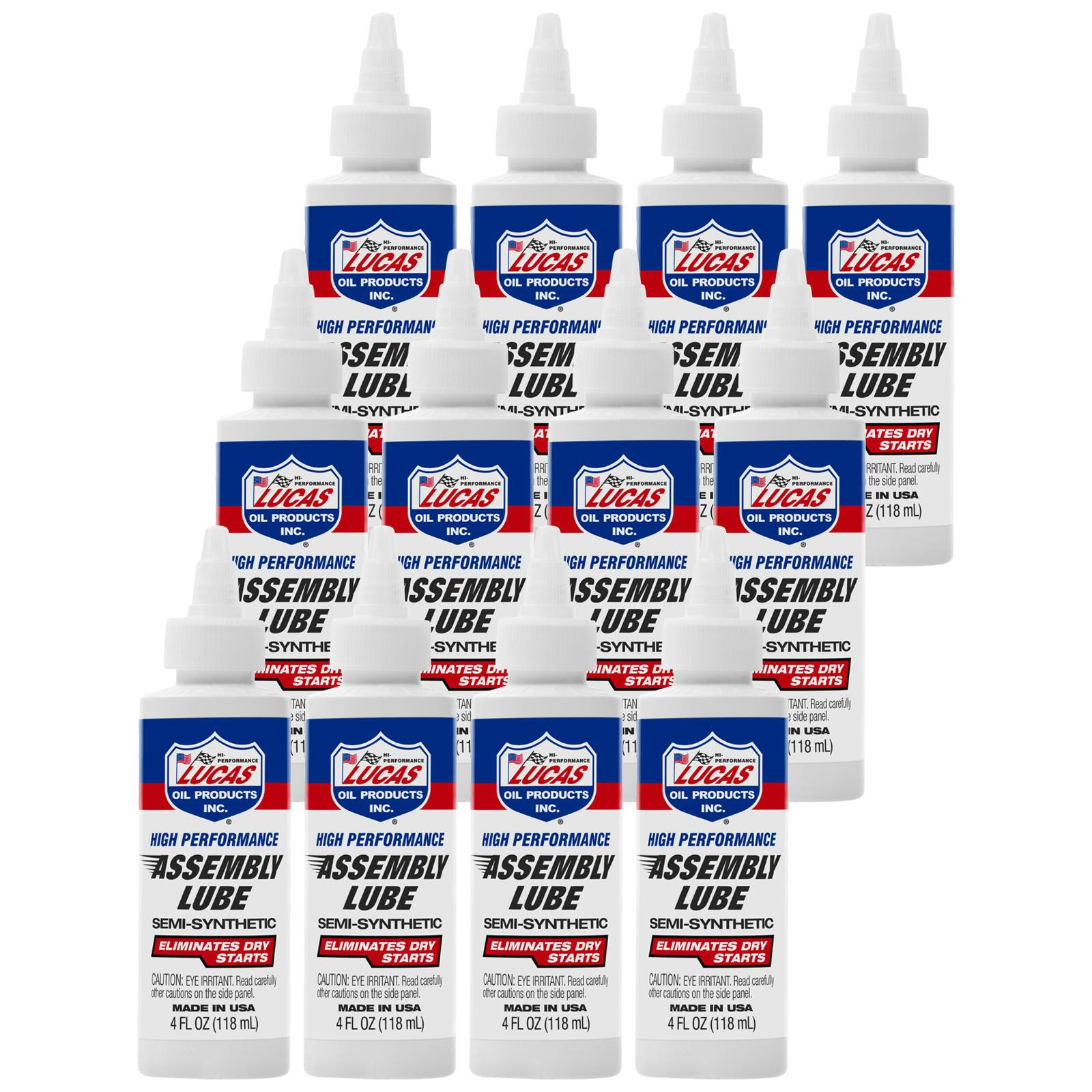 Lucas 10152 Semi-Synthetic Assembly Lube, Case of 12 Bottles