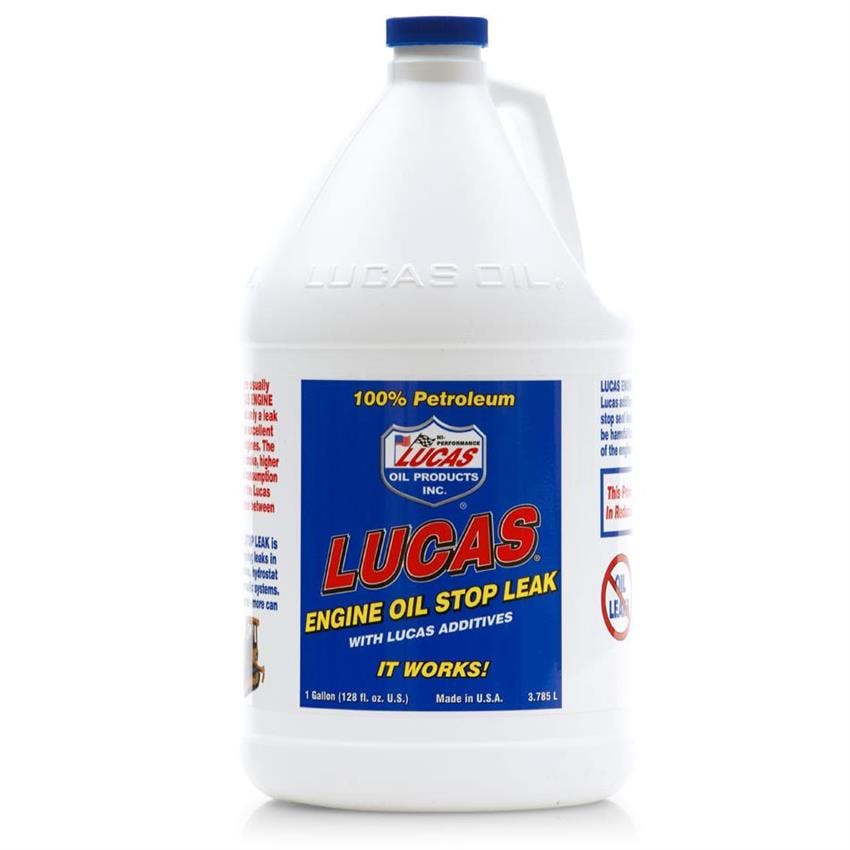 Lucas Oil 10279 Engine Oil Stop Leak, 1 Gallon Jug