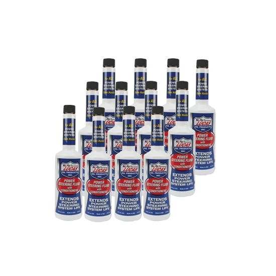 Lucas 10442 Power Steering Fluid, Case of 12 Bottles