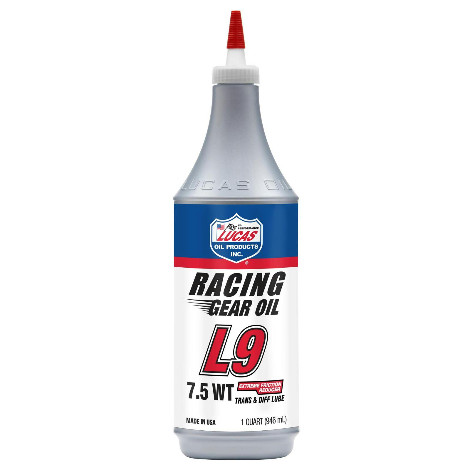 Lucas Oil 10456 Oil L9 Racing Diff/Trans Gear Oil, Quart