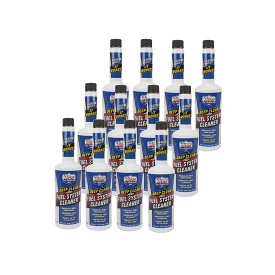 Lucas 10512 Deep Clean Fuel Additive, Case of 12 Bottles