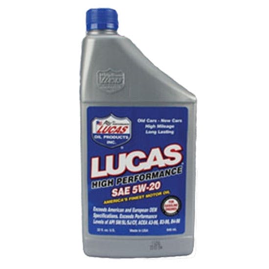 Lucas Oil 10516 SAE 5W20 High Performance Engine Oil, 1 Quart