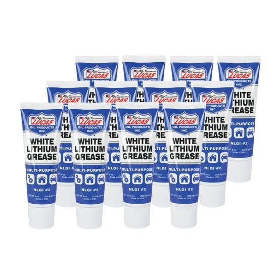 Lucas 10533 White Lithium Grease, Case of 12