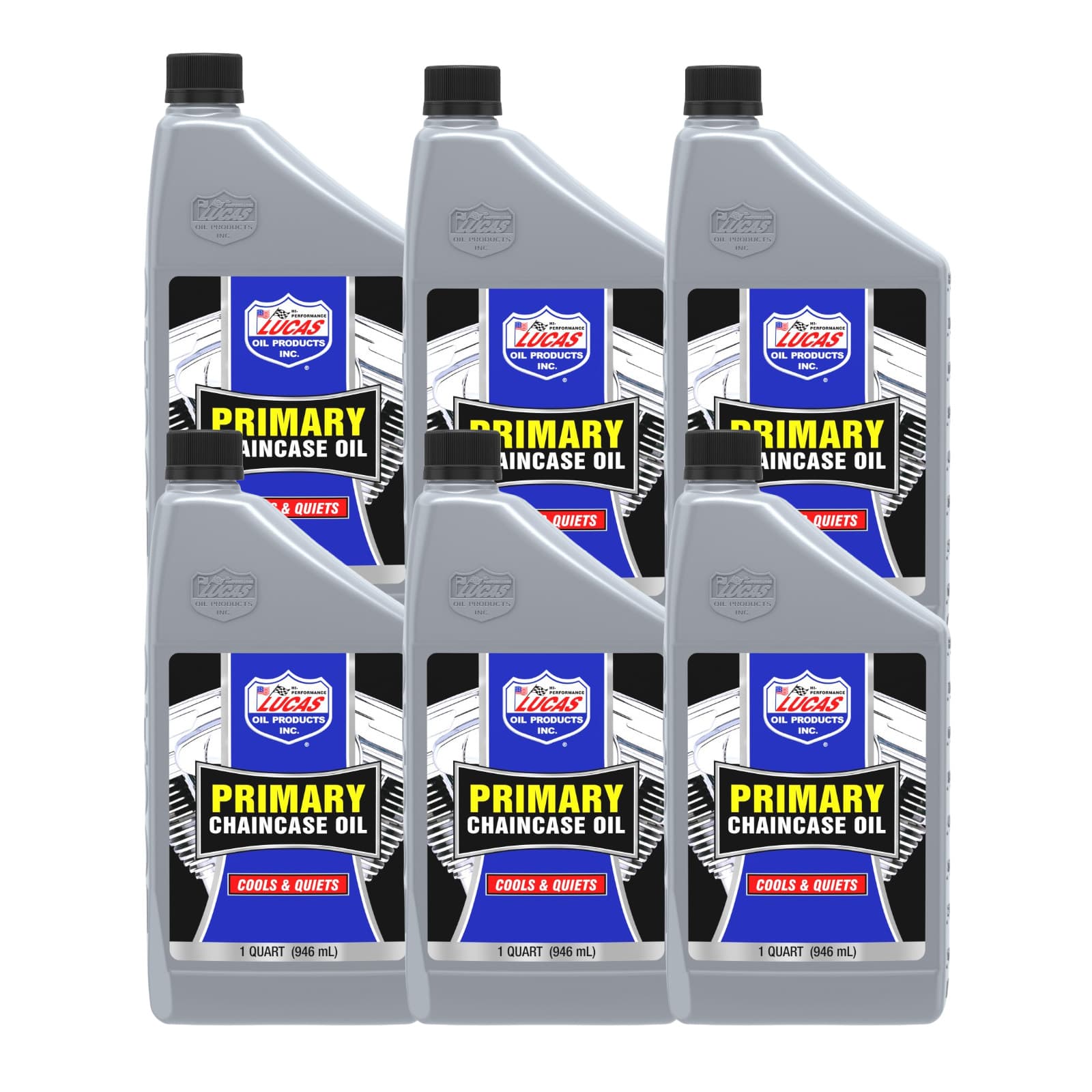 Lucas Oil 10790 1 Qt. Primary Chaincase Oil, Box of 6
