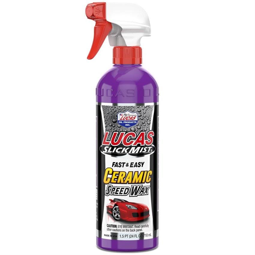 Lucas Oil 11294 Slick Mist Ceramic Speed Wax, 24OZ, Single