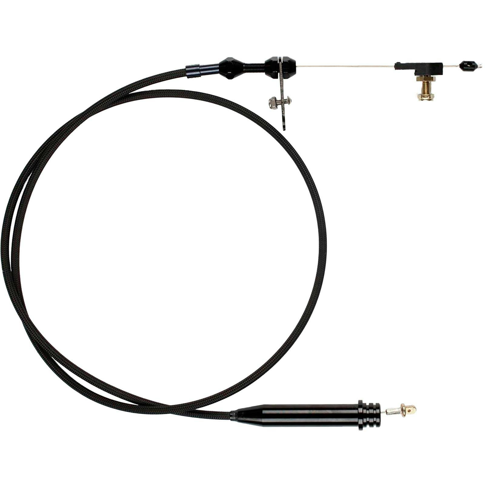 Lokar XKD-2700HT 700R4 GM Hi-Tech Kickdown Cable Kit, Black