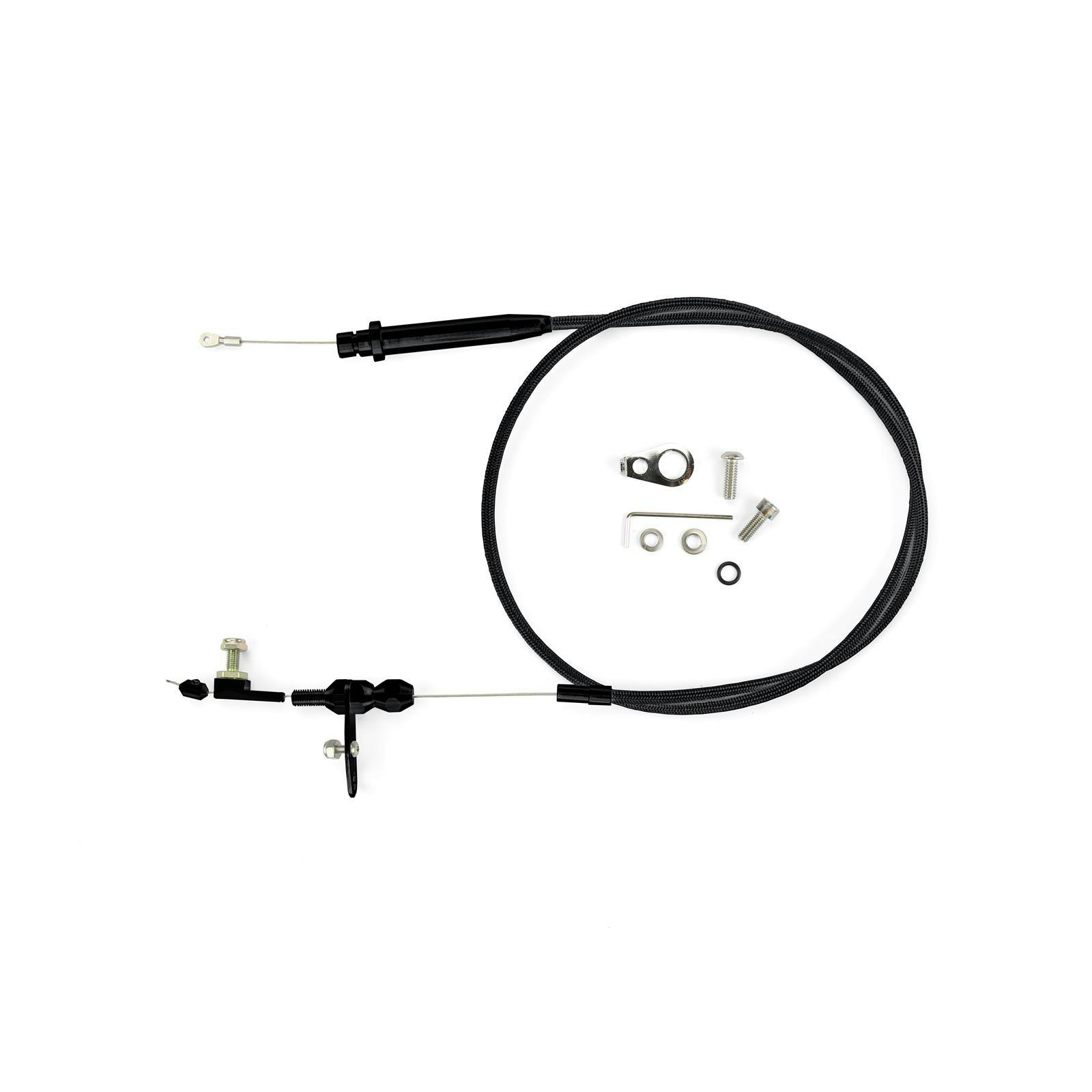 Lokar XKD-2350HT GM TH350 Hi-Tech Kickdown Cable Kit, Black
