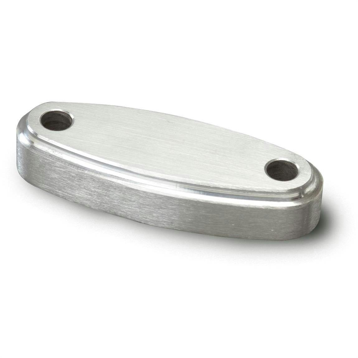 Lokar GPS-6015 1/2 Inch Brushed Throttle Pedal Spacer for Steel Pedals