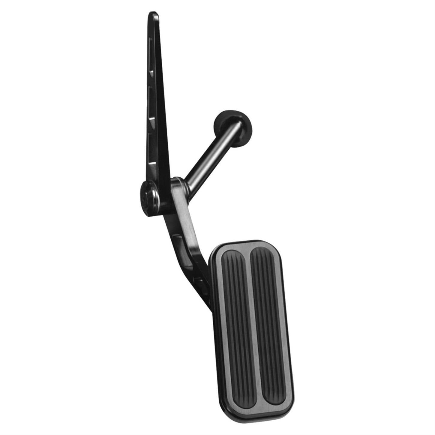 Lokar XBAG-6074 55-57 Chevy Black Billet Alum Throttle Pedal Assembly