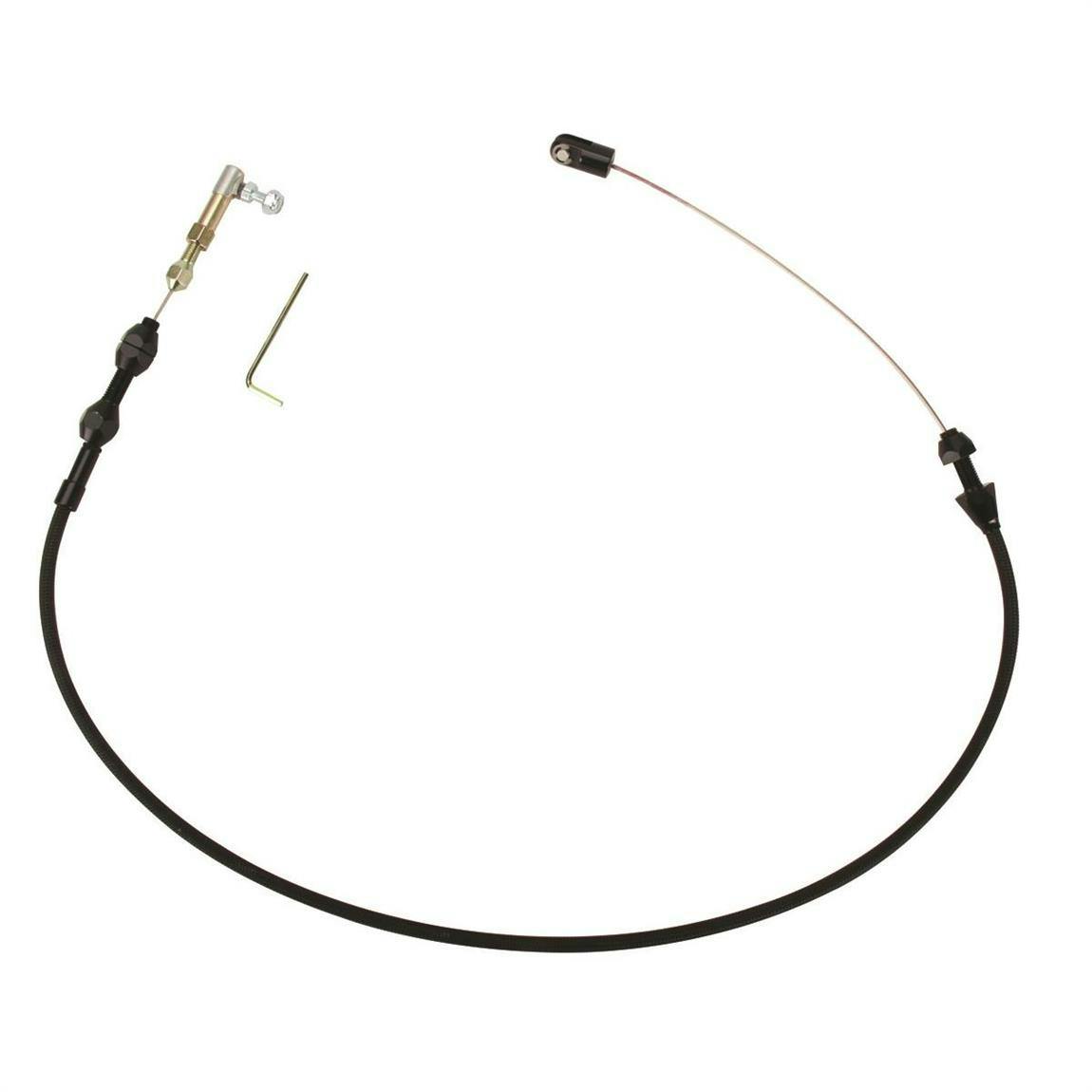 Lokar XTC-1000HT Midnight Series Hi-Tech Throttle Cable, 24 Inch