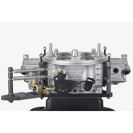 Lokar 1010148 Rod Type Throttle Linkage Kit, 4 Hole Plenum, Black