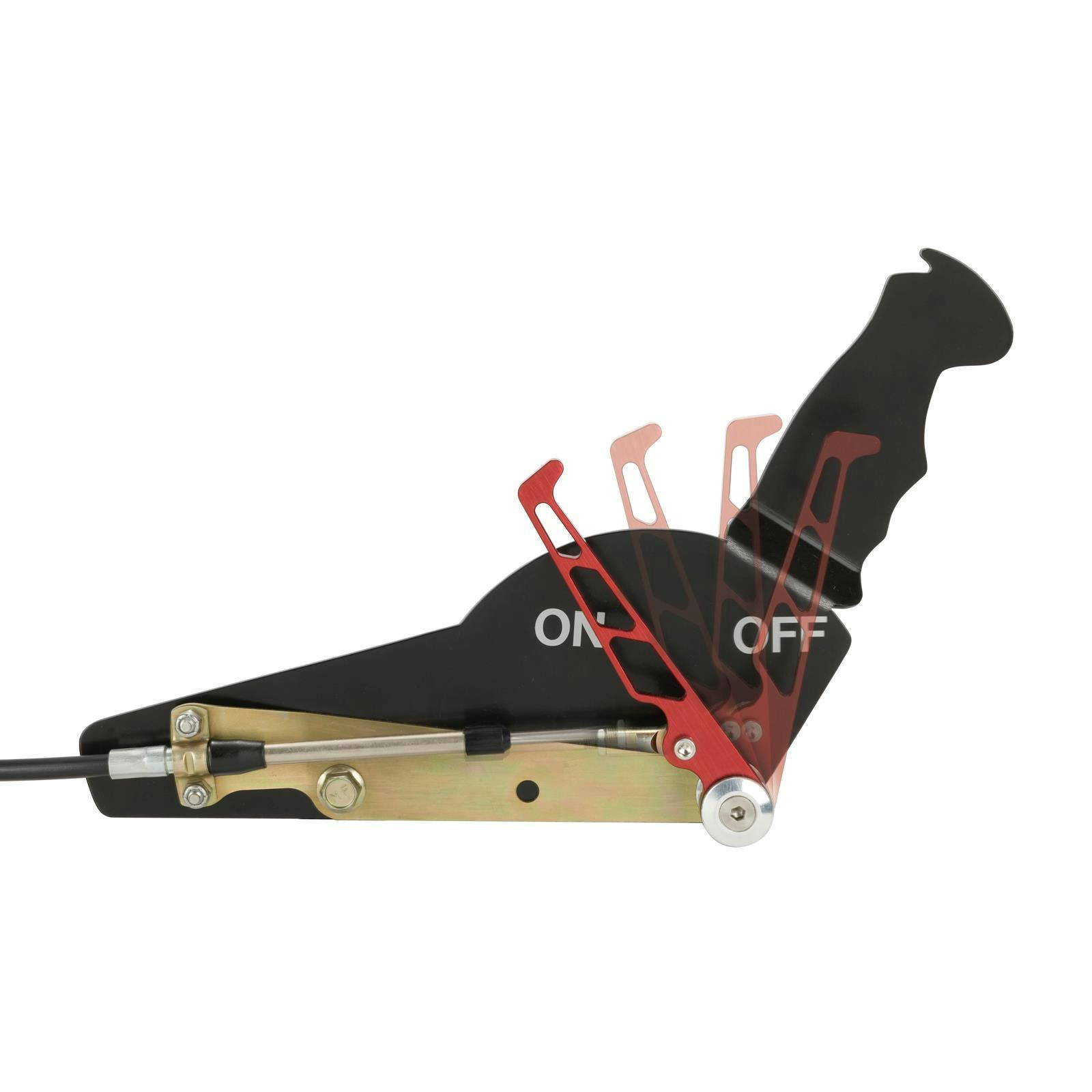 Lokar 1330011 Interior Battery Disconnect Lever Kit-Direct Mnt 125 Amp
