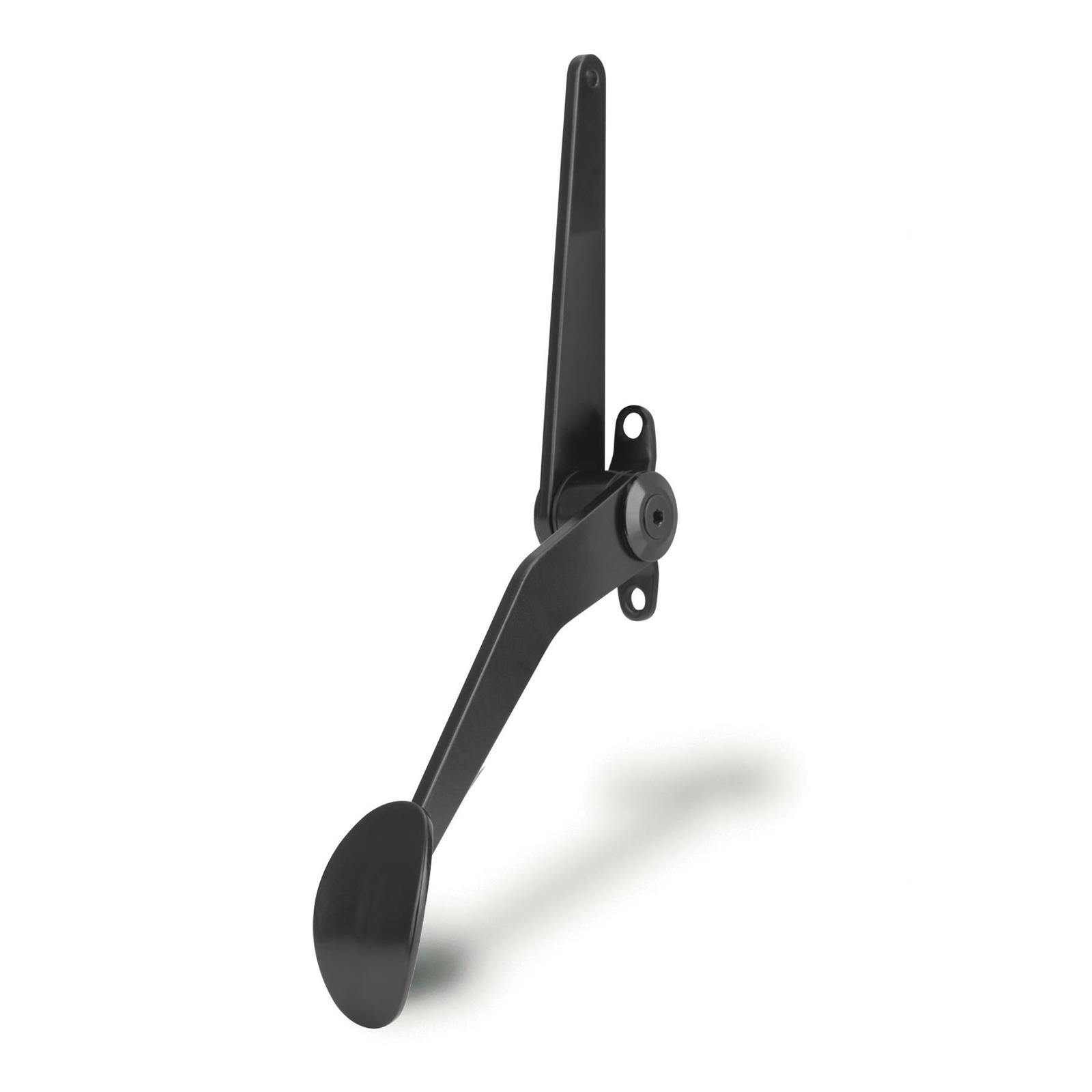 Lokar XSPO-6070 Steel Spoon Throttle Pedal Assembly, Black
