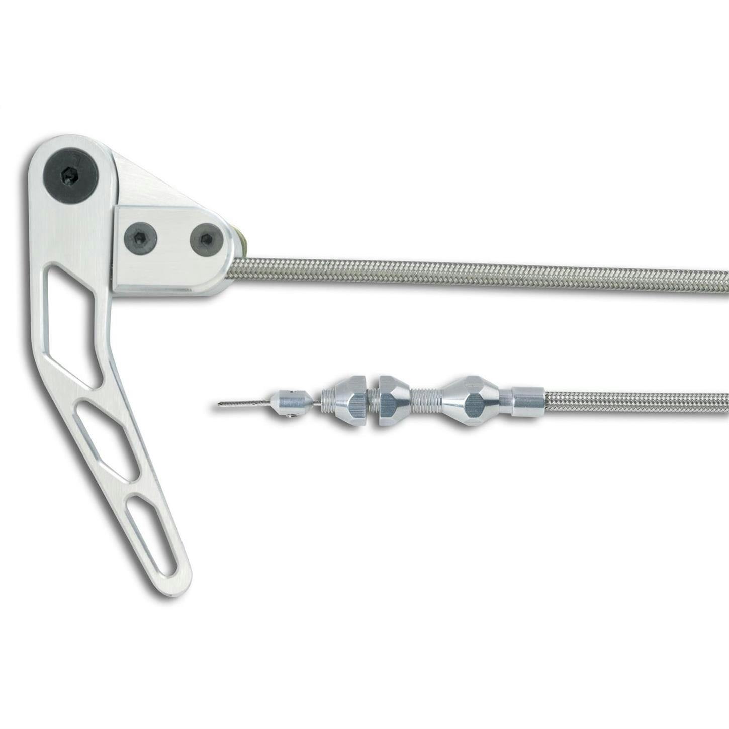 Lokar HR-1100HT Hood Release Cable Kit, Stainless Housing