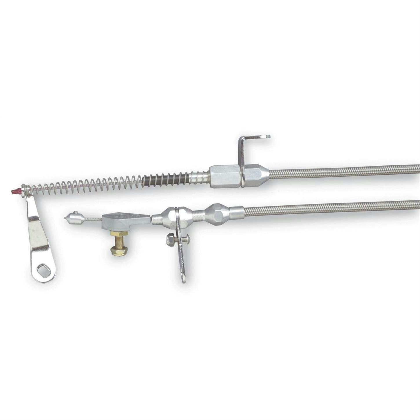 Lokar KDP-2AODHT Polished Ford AOD Hi-Tech Kickdown Kit