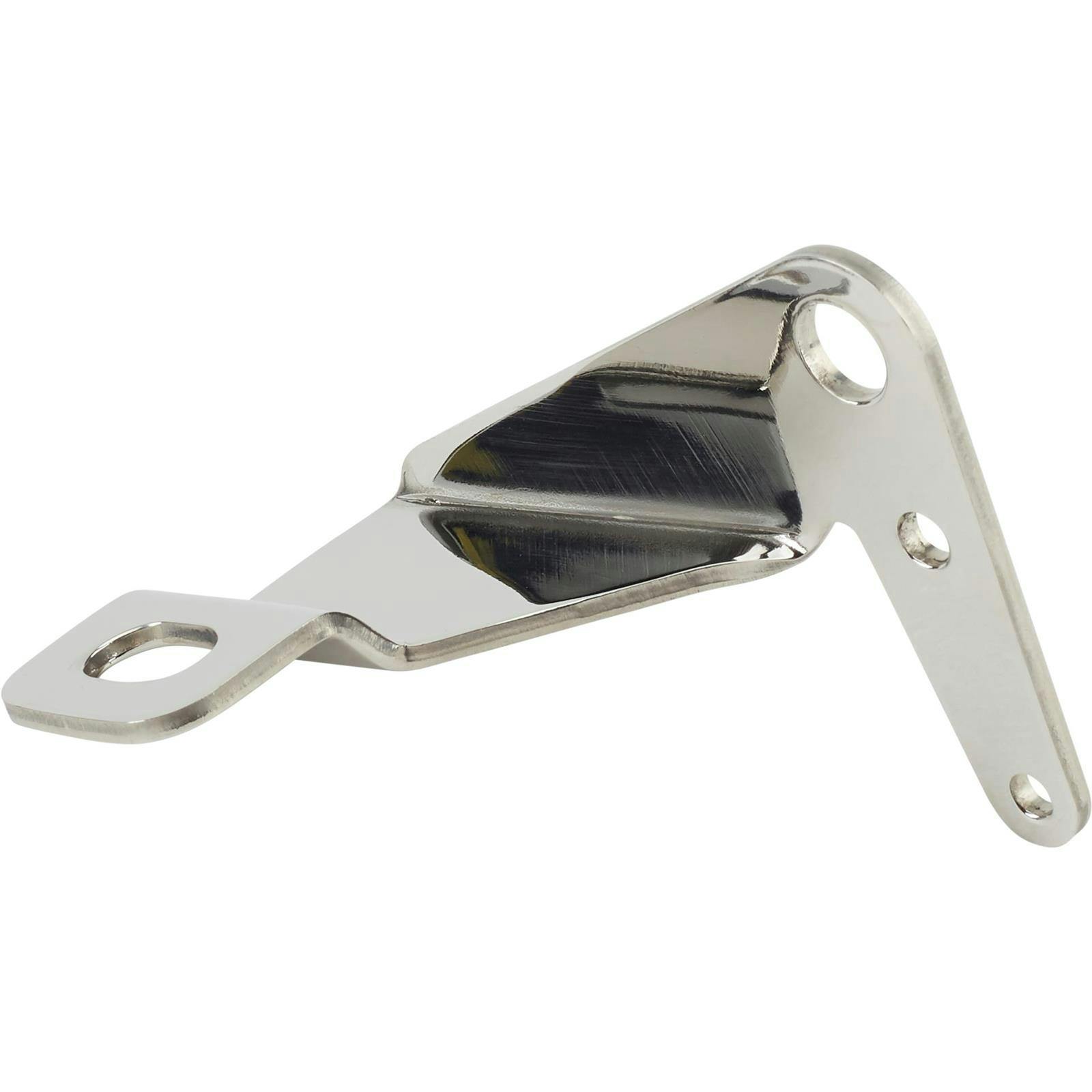 Polished Stainless Carburetor Throttle Cable Bracket