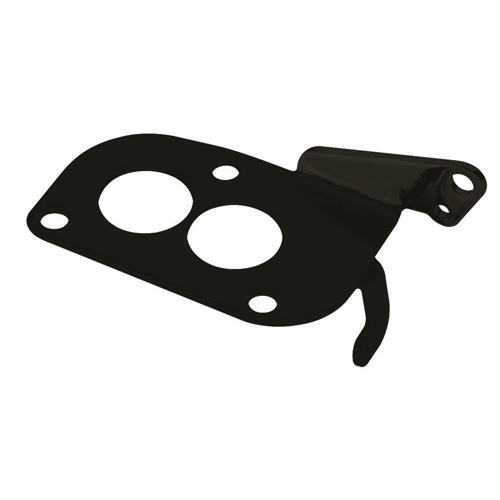 Lokar XTRP-4007 Midnight Series 3 Bolt Carb Throttle Cable Mount Plate