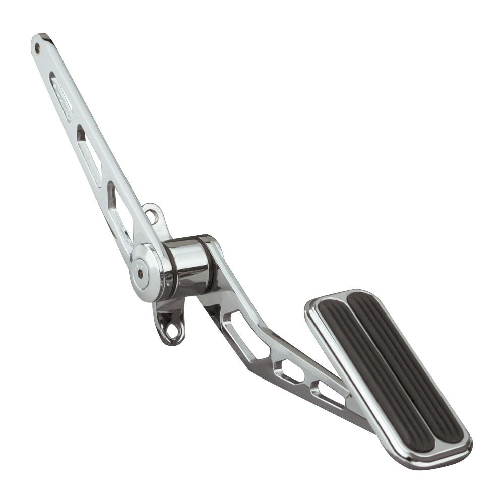 Lokar SG-6007 Chrome Throttle Pedal With Rubber