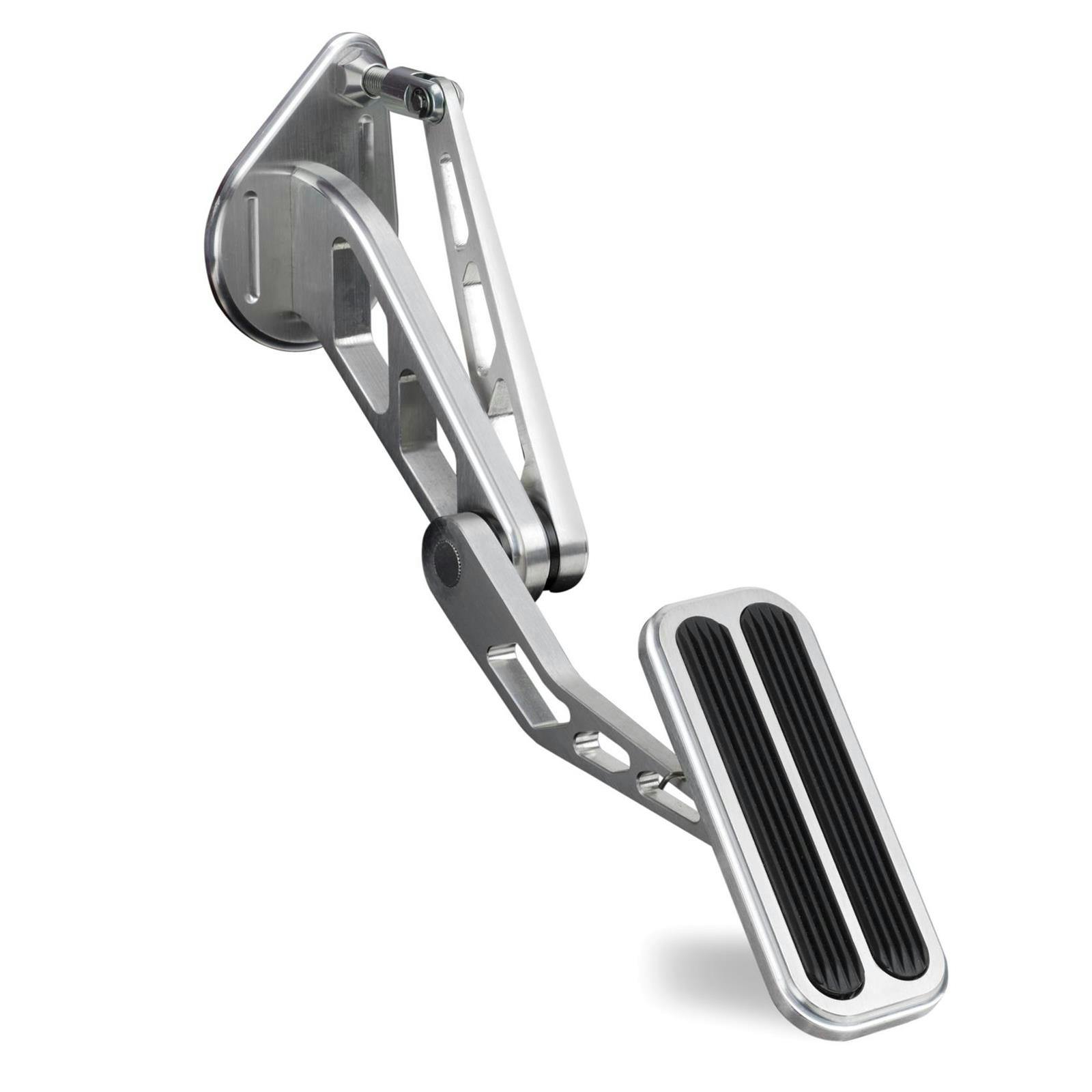 Lokar BAG-6115 1964-68 Mustang Billet Aluminum Throttle Pedal, Brushed