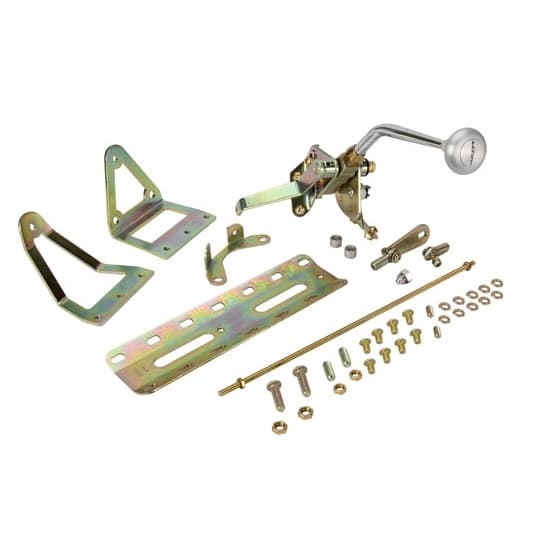 Lokar CM350DM GM TH350 10in Hi-Tech Transmission Shifter Assembly